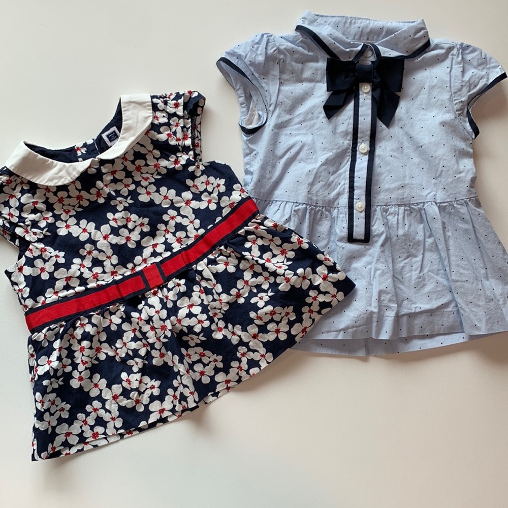 Janie and Jack - size 3, bundle of 2 blouses